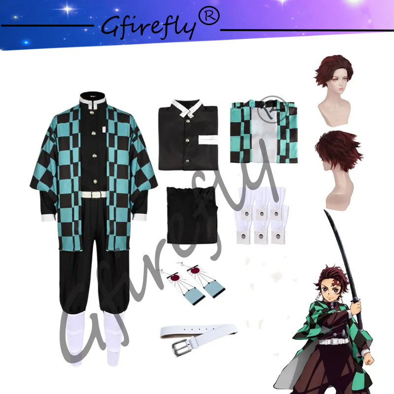 Anime Cosplay Sword - Kamado Tanjirou Cosplay Kostüm Katana Schwert