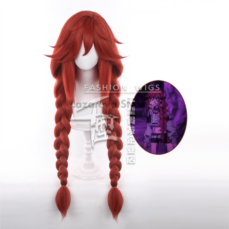 Anime Cosplay Long Hair - Anime GACHIAKUTA Riyo Reaper Cosplay Perücke
