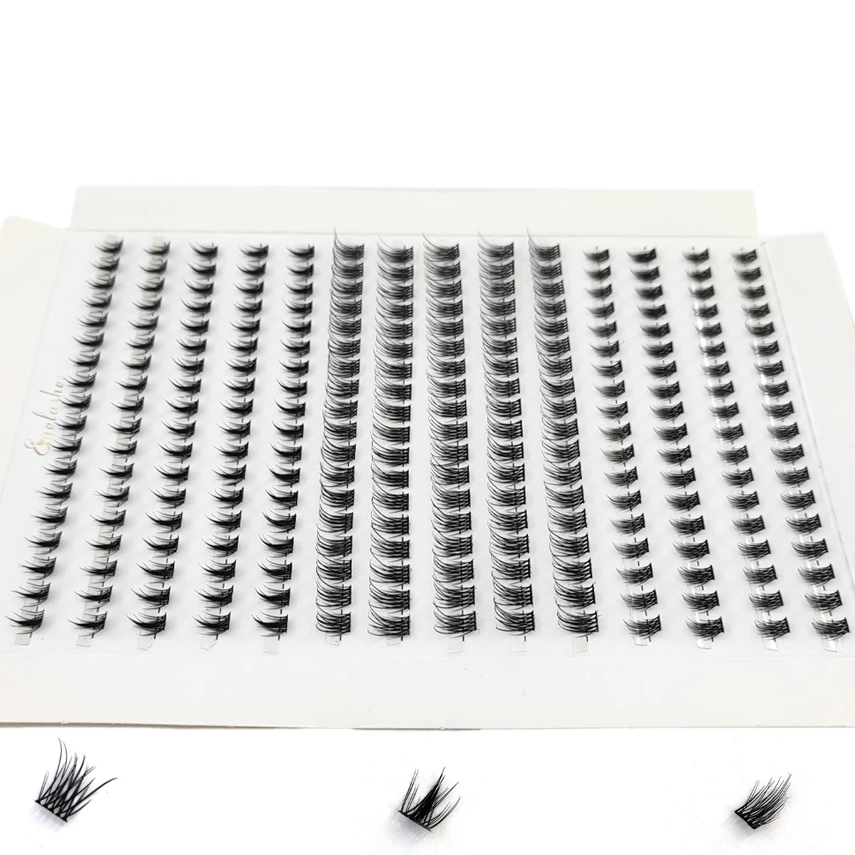 Anime Cosplay Lashes - AMSDCN Bottom&Spiky Lashes Cluster Wimpern Volumen