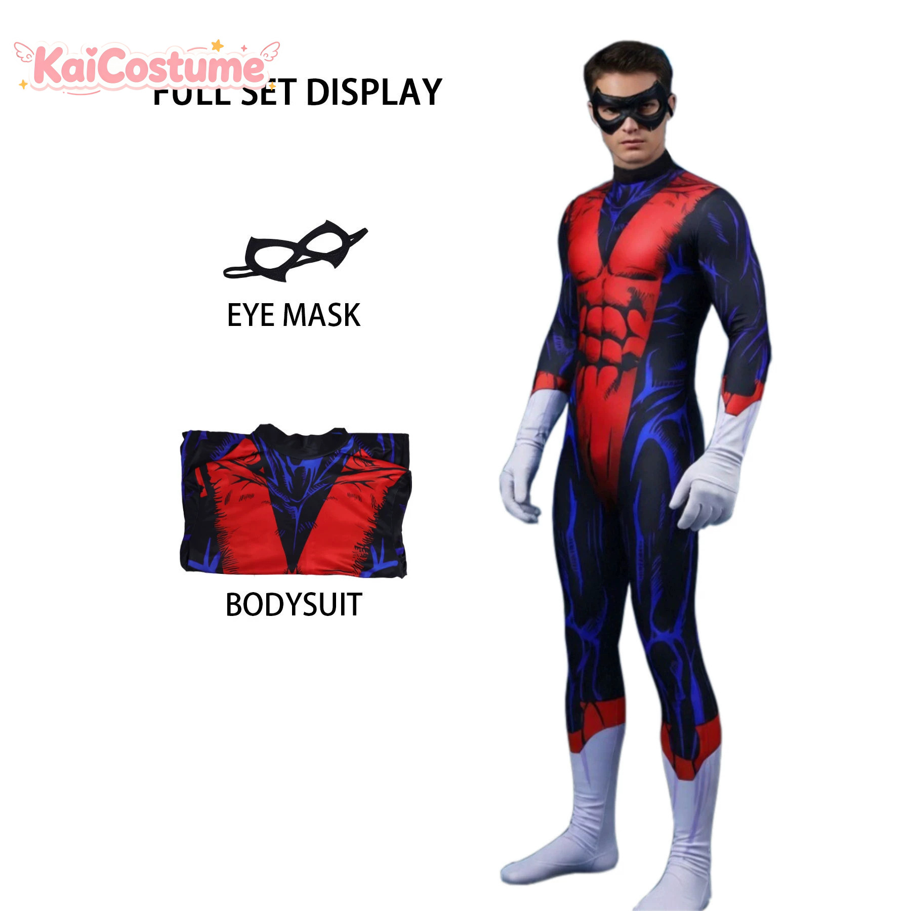 Cosplay Anime Expo - Kurt Wagner Nightcrawler 97 Cosplay Overall