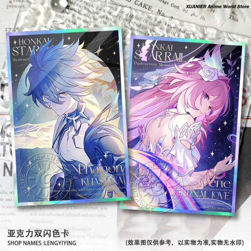Cosplay Anime Top - Anime Cyrene Anaxa Acryl farbiges Papierspiel