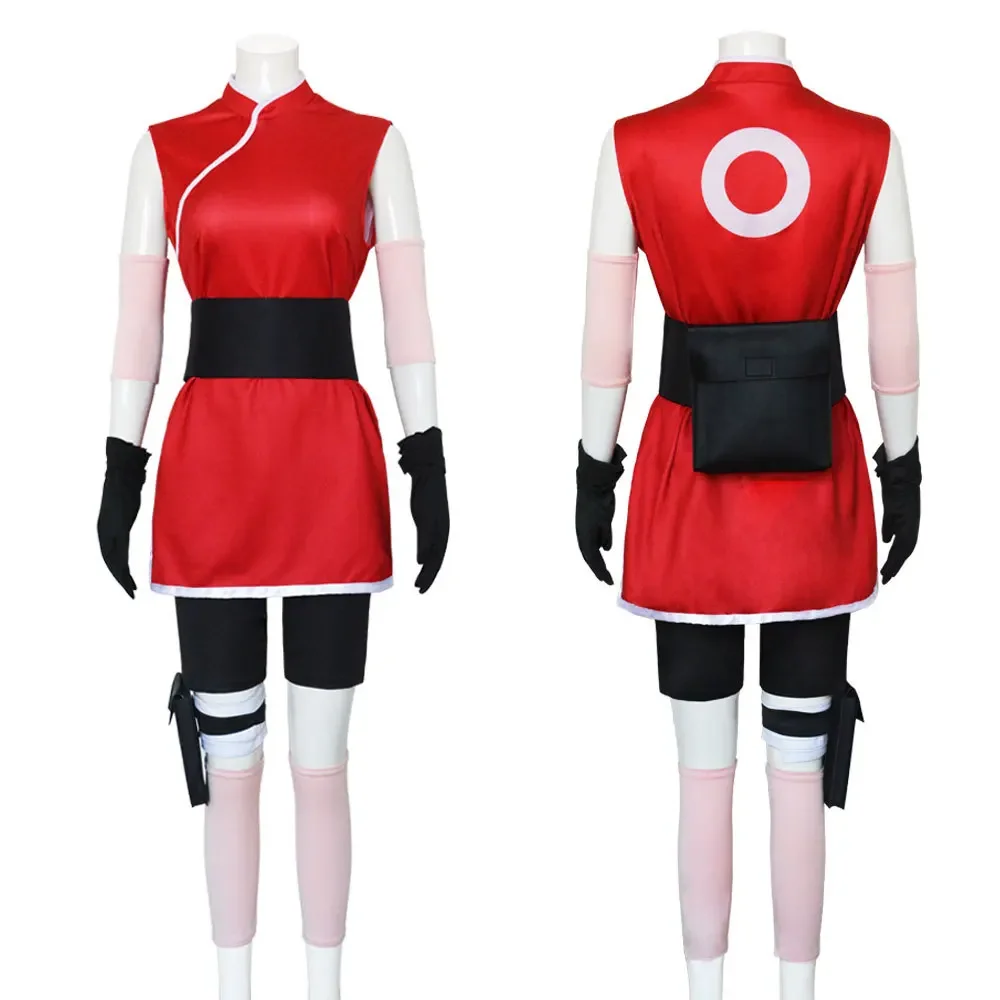 Anime Cosplay Ninja - Haruno Sakura Cosplay Anime Kostüm Damen