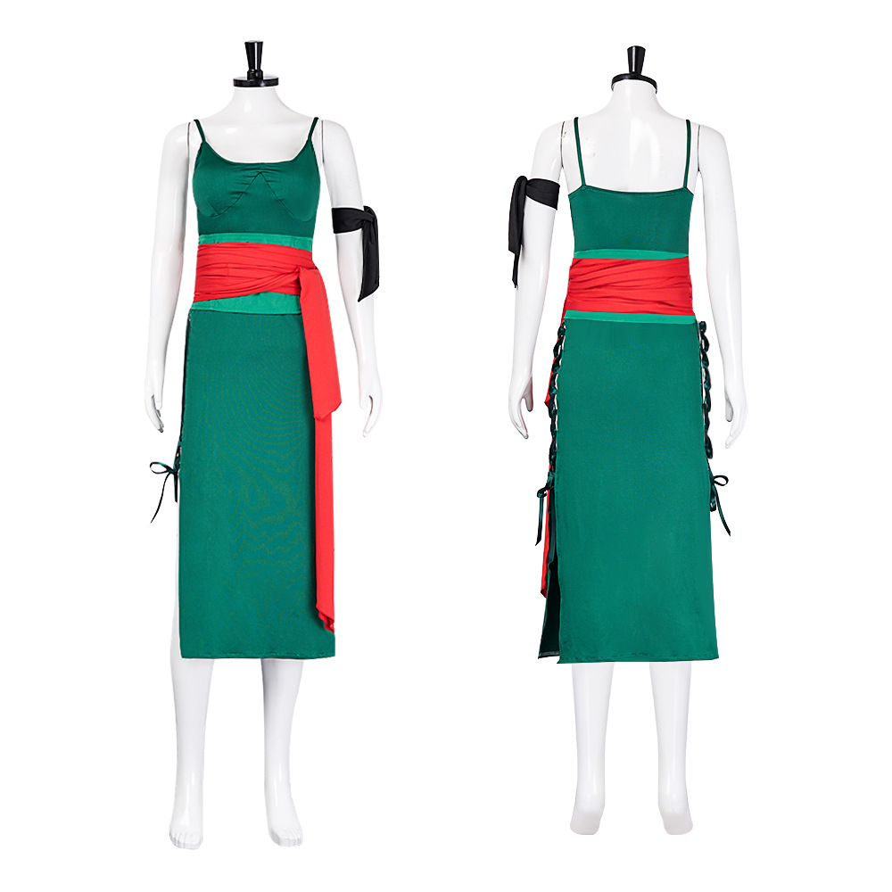 Anime Zoro Cosplay Female - Rule 63 Cosplay-Kostüm: Weibliches Zoro Wano