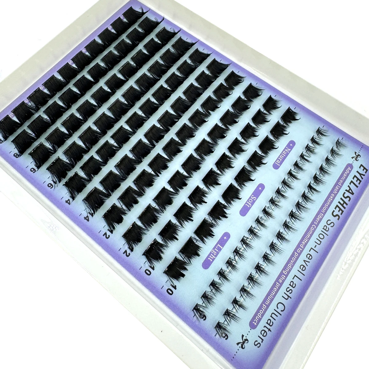 Anime Cosplay Lashes - AMSDCN Wispy Manga Wimpern-Cluster, Einzigartige Spiky