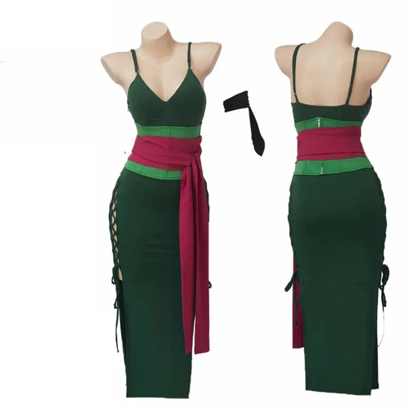 Anime Wano Country Roronoa Cos – Anime Zoro Cosplay Female Bewertung und Preis
