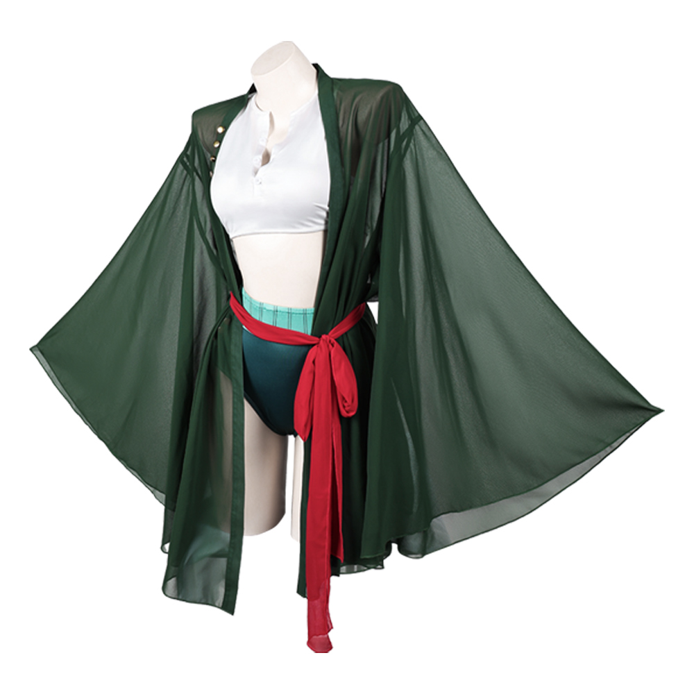 Fantasia Piraten-Dame Roronoa  – Anime Zoro Cosplay Female Bewertung und Preis