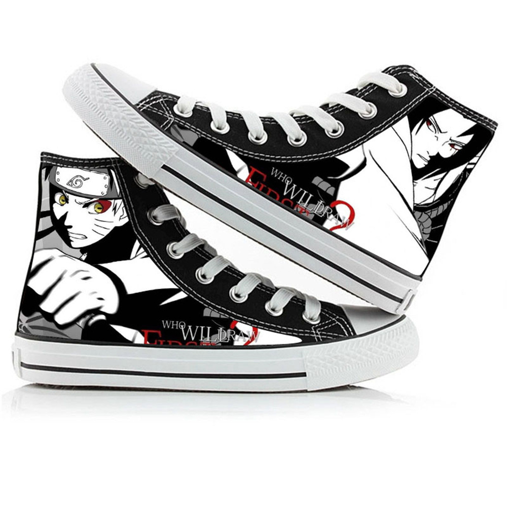 Naruto Uzumaki High-Top-Leinen – Anime Cosplay Ideas For Women Bewertung und Preis