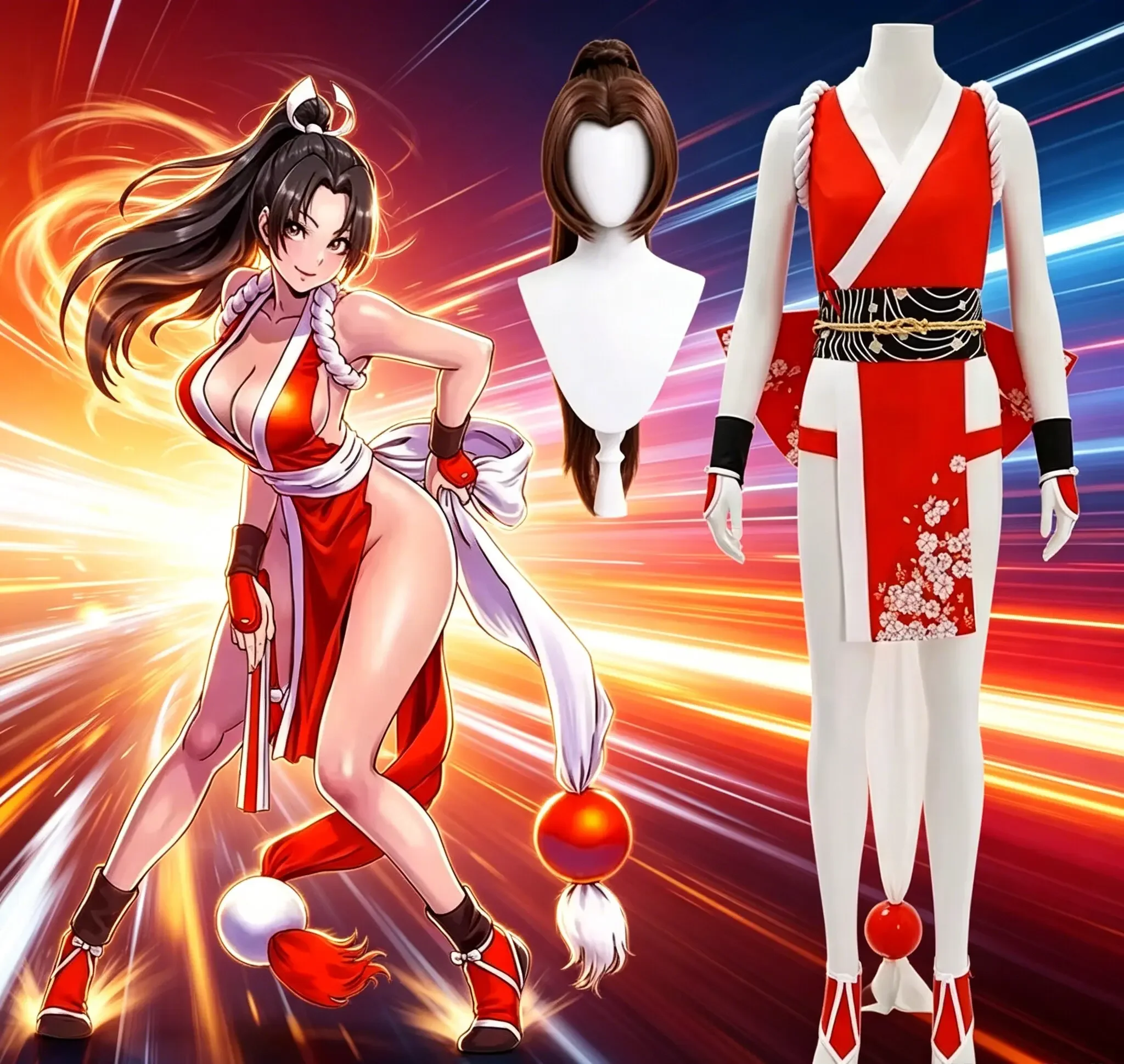 2026 Neues Damen-Ninja-Themen- – Anime Cosplay Ninja Bewertung und Preis
