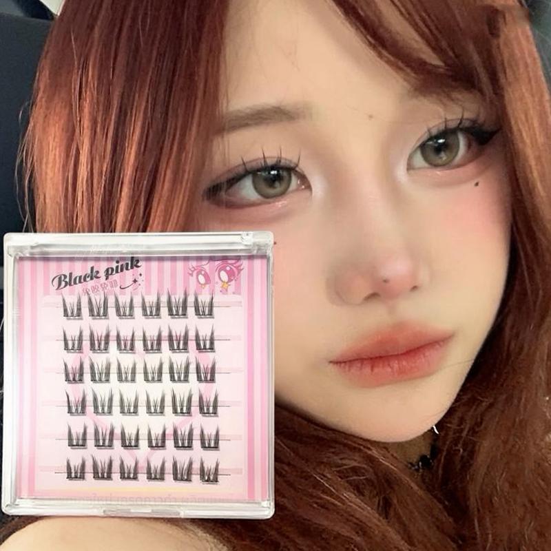 6 Reihen DIY Segmentierte Fals – Anime Cosplay Lashes Bewertung und Preis