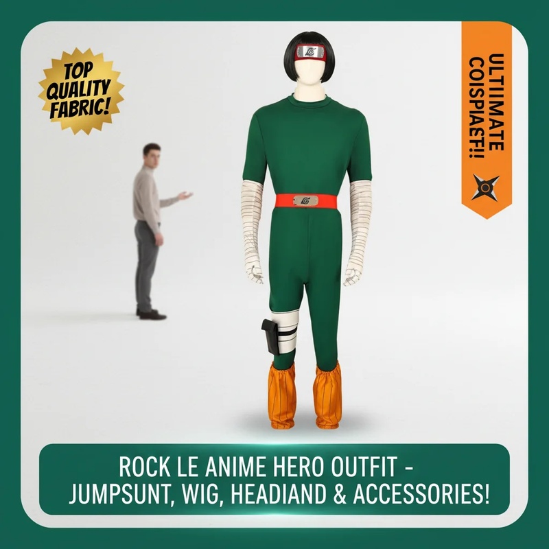 COSAnime Ninja Rock Lee Cospla – Anime Cosplay Ninja Bewertung und Preis