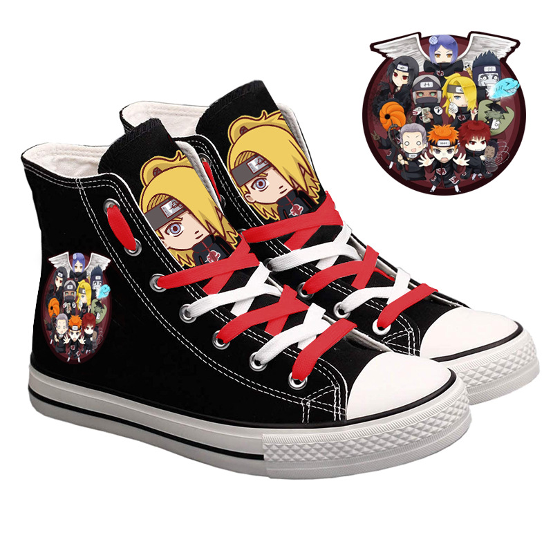 Naruto Uzumaki High-Top-Leinen – Anime Cosplay Ideas For Women Bewertung und Preis