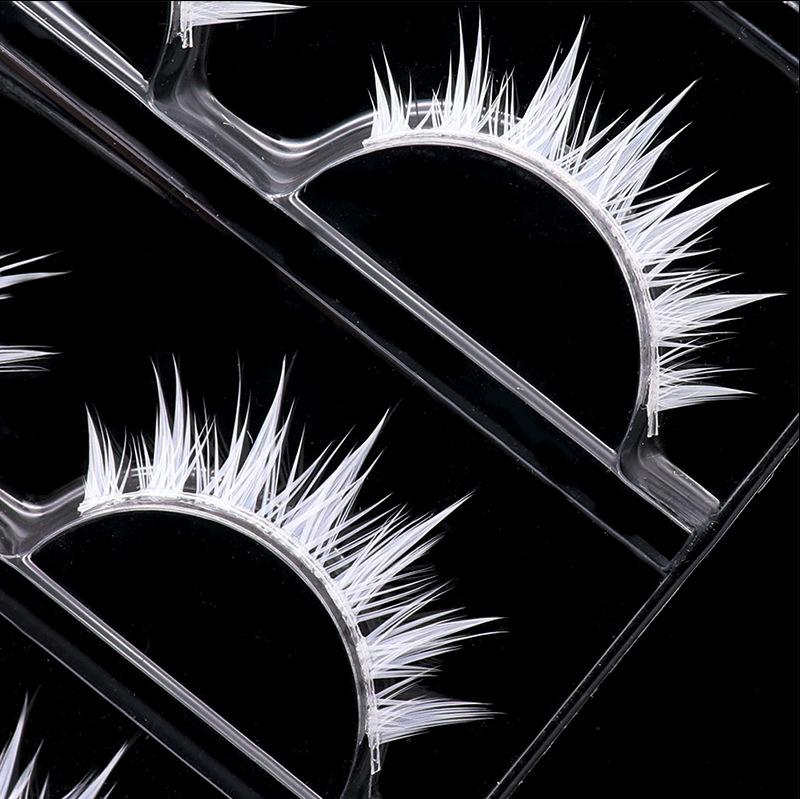 Weiße Künstliche Wimpern für C – Anime Cosplay Lashes Bewertung und Preis