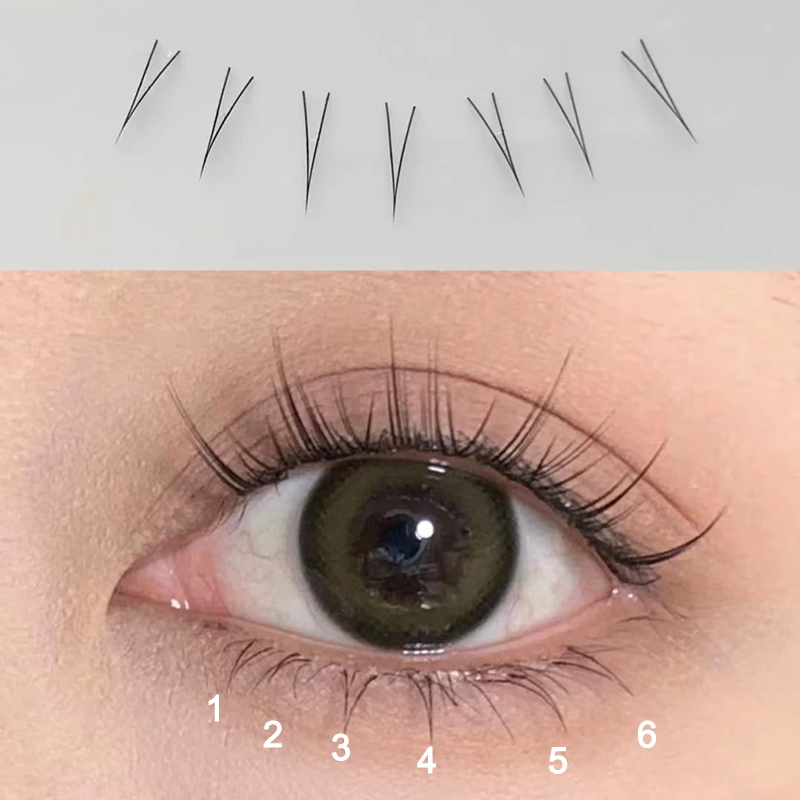 J Curl V-Form unter Wimpern, C – Anime Cosplay Lashes Bewertung und Preis