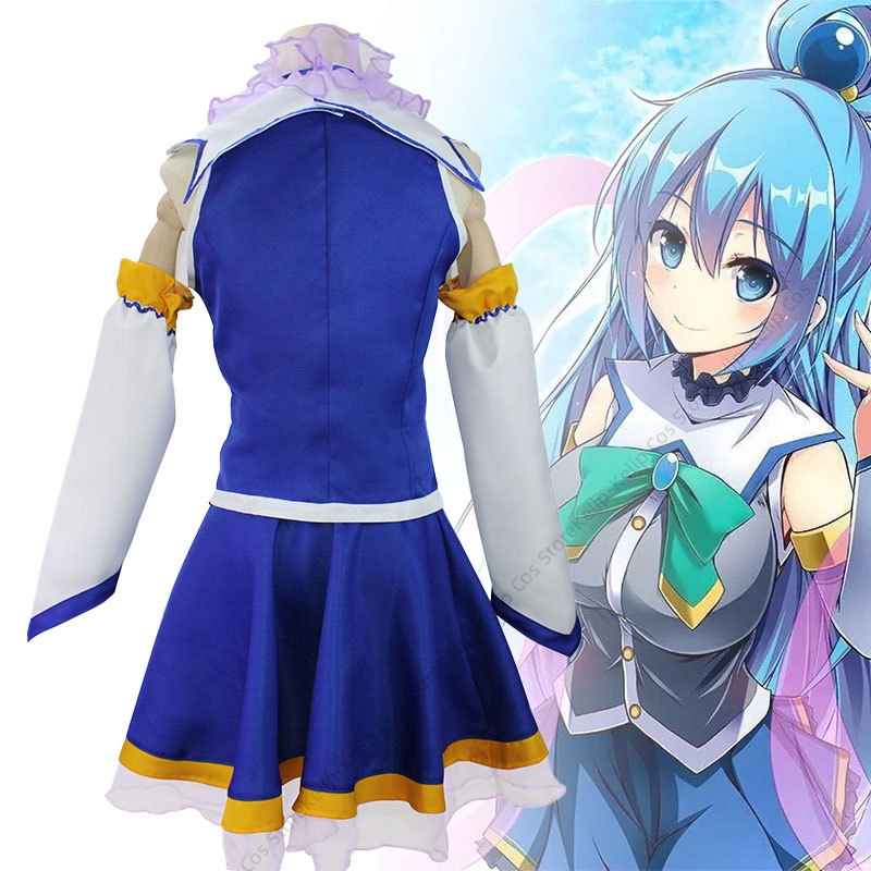 Konosuba Aqua Cosplay-Kostüm,  – Cosplay Anime Expo Bewertung und Preis