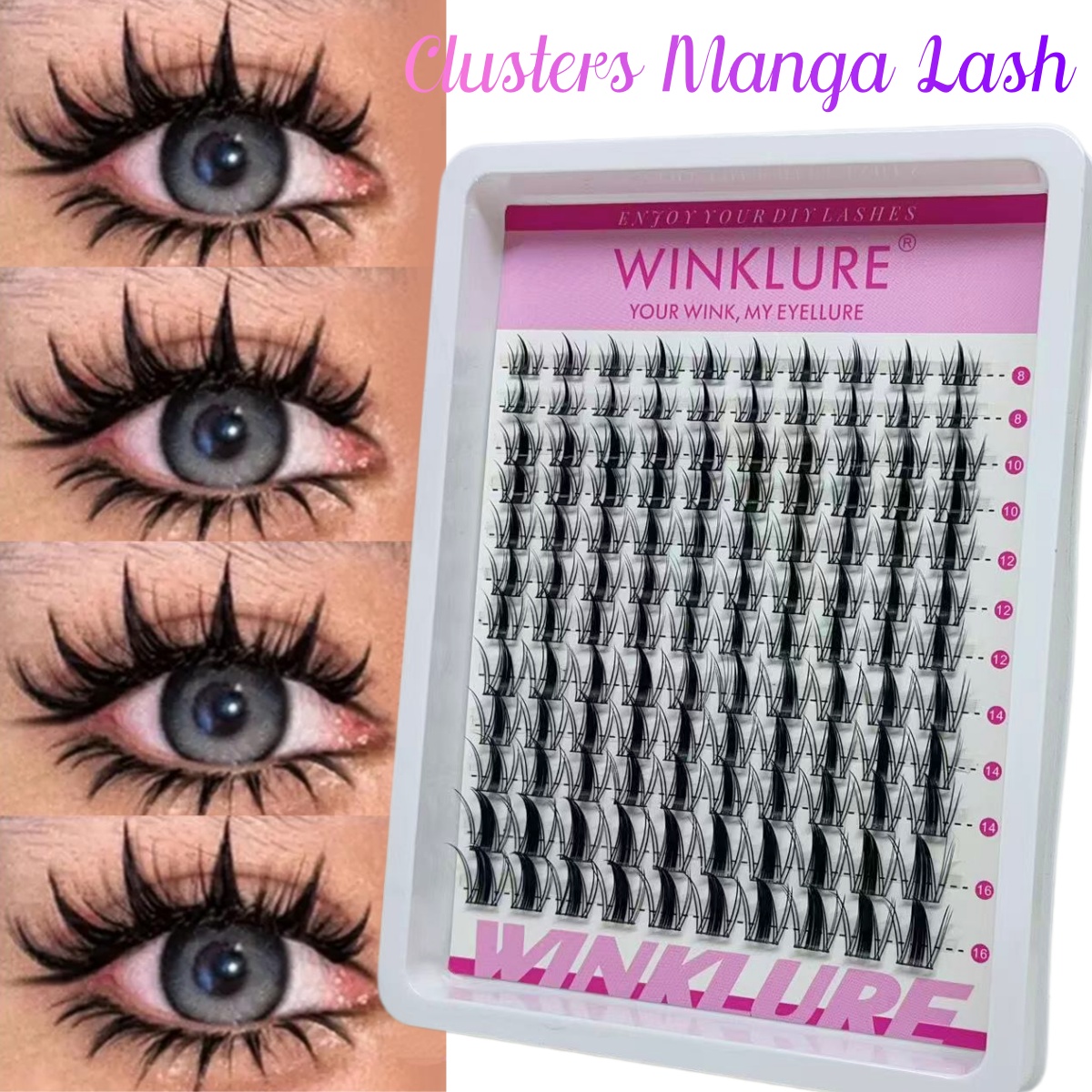 WINKLURE Manga Lash Clusters K – Anime Cosplay Lashes Bewertung und Preis