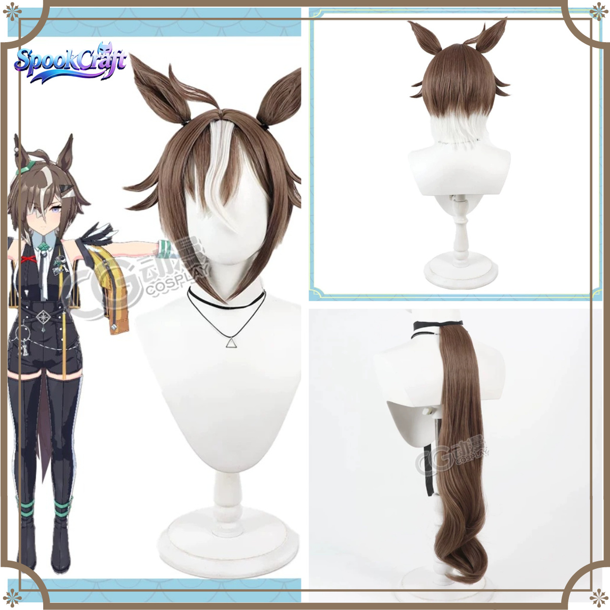 Neue Umamusume Rulership Cospl – Anime Cosplay Long Hair Bewertung und Preis