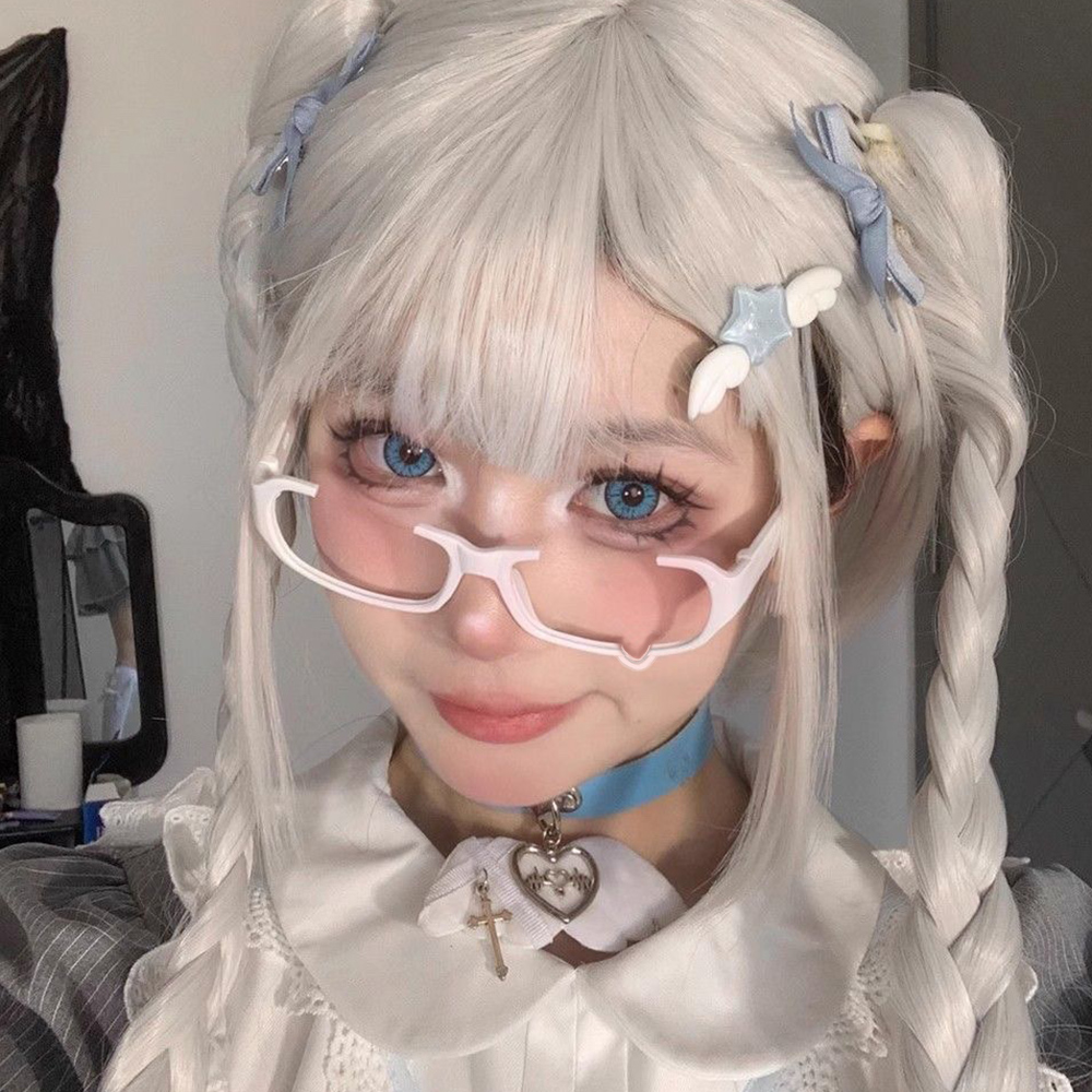 Japanische Anime Weinen Brille – Anime Cosplay Korean Girl Bewertung und Preis
