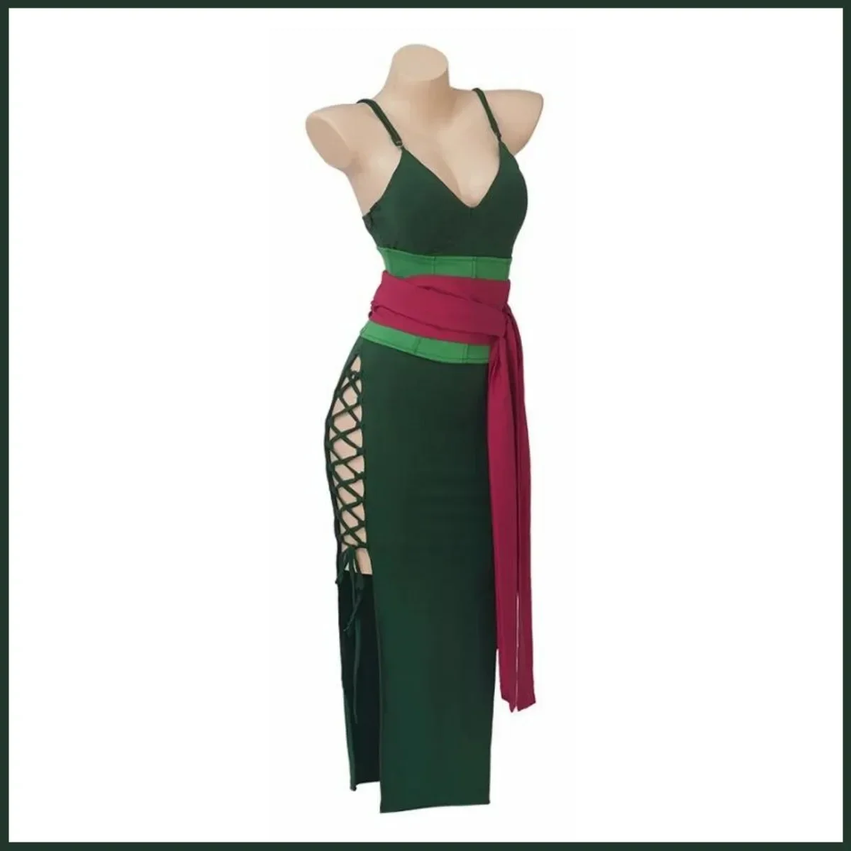 Anime Roronoa Zoro Cosplay Kos – Anime Zoro Cosplay Female Bewertung und Preis