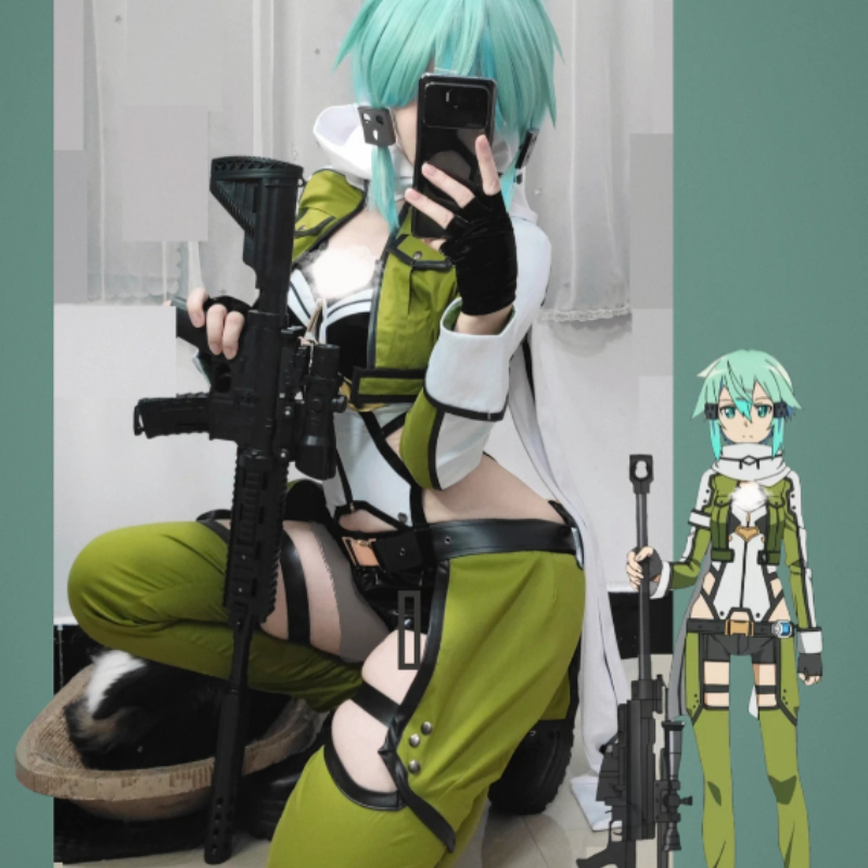 SAO Sword Art Online GGO Sinon – Anime Cosplay Sword Bewertung und Preis