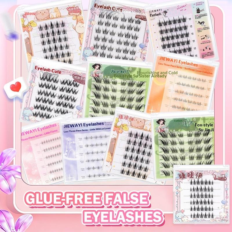 6 Reihen DIY Segmentierte Fals – Anime Cosplay Lashes Bewertung und Preis