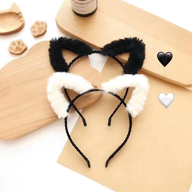 Niedliches Plüsch-Kätzchenohre – Anime Cosplay Korean Girl Bewertung und Preis