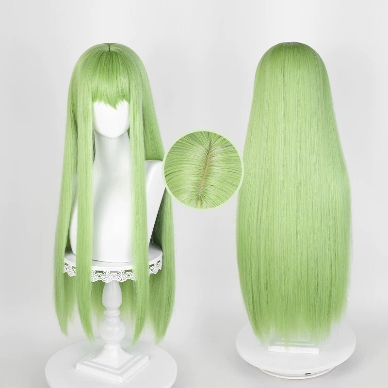 Anime CC Cosplay grüne Perücke – Anime Cosplay Long Hair Bewertung und Preis