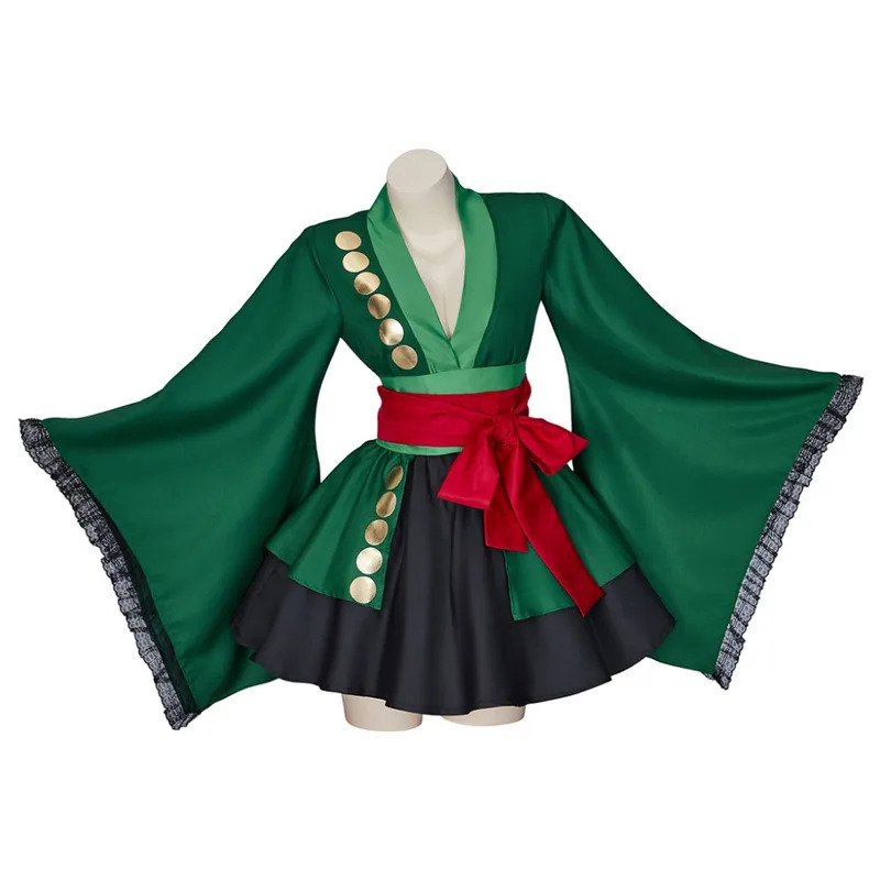 Roronoa Zoro Weibliches Cospla – Anime Zoro Cosplay Female Bewertung und Preis