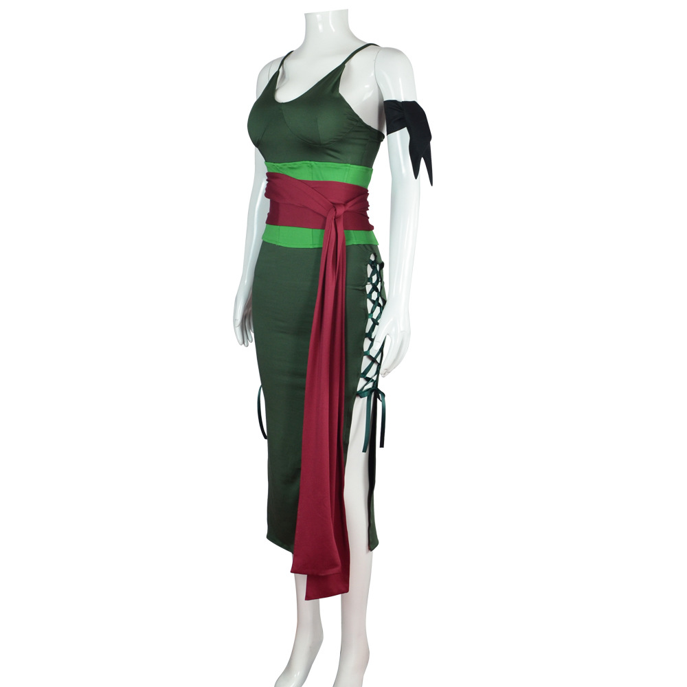 Anime Roronoa Zoro Cosplay Kos – Anime Zoro Cosplay Female Bewertung und Preis