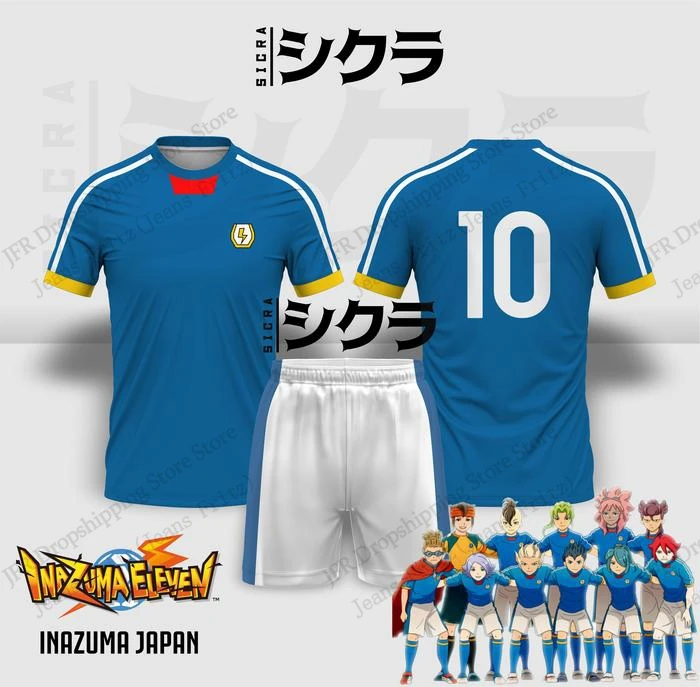 Jersey-Set Jersey Inazuma Elev – Anime & Cosplay Expo Acx 2025 Bewertung und Preis
