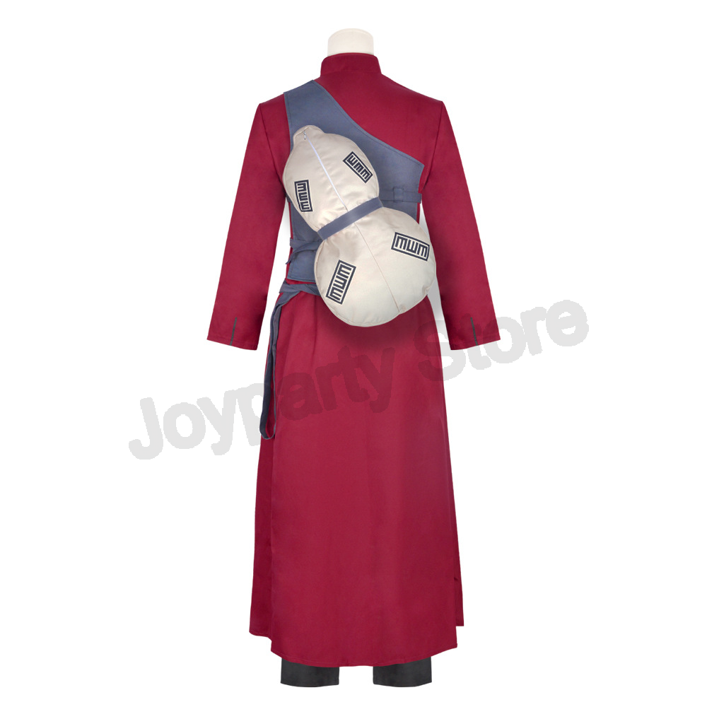 Gaara Cosplay Kostüm Sand Fünf – Anime Cosplay Ninja Bewertung und Preis