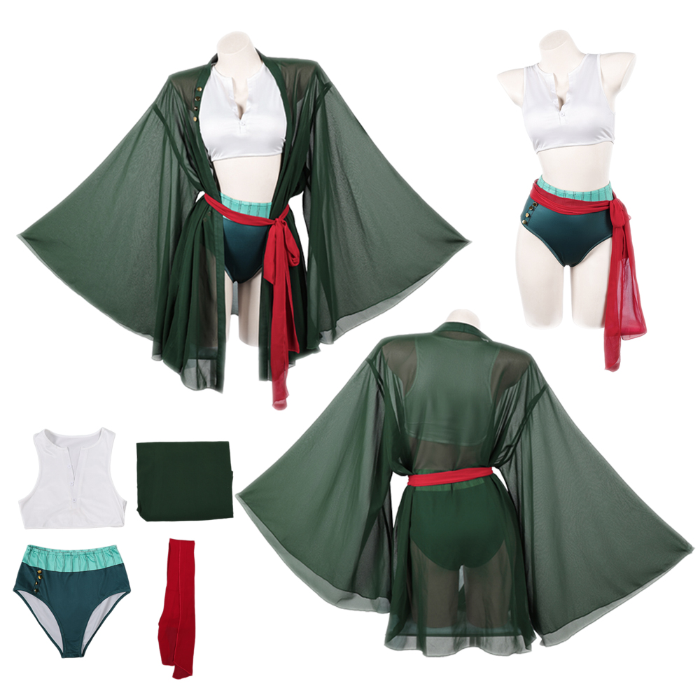 Anime Pirat Roronoa Cosplay Zo – Anime Zoro Cosplay Female Bewertung und Preis