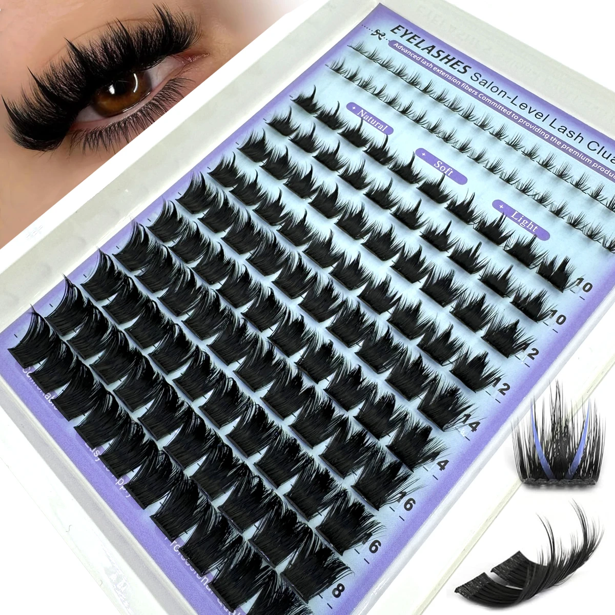 AMSDCN Wispy Manga Wimpern-Clu – Anime Cosplay Lashes Bewertung und Preis